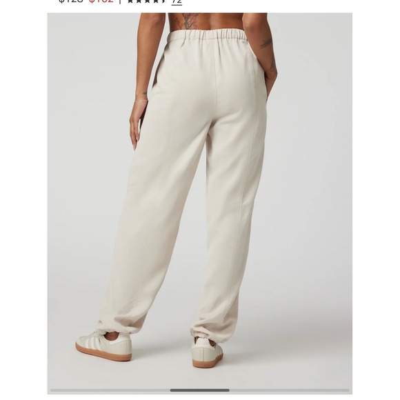 Vuori Coastline Pant Women's Beige Drawstring Waist Travel Casual Size Small‎ - Picture 3 of 13